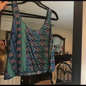 Multi colored-Aztec tank top